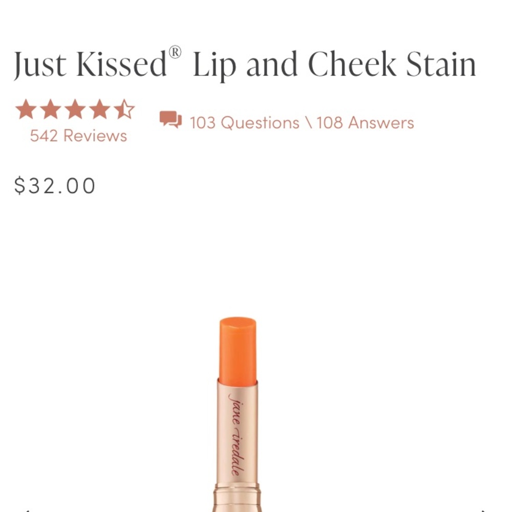 Jane Iredale Lip/Cheek Stain - Forever Peach